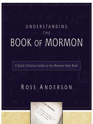 cover image of Understanding the Book of Mormon
